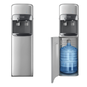 مبرد مياه كولدير تحميل سفلي – فضي وأسود | تصميم عصري وراحة تامة (Koldair Bottom Load)